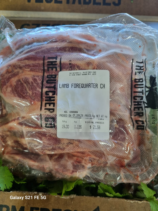 LAMB FOREQUARTER CHOPS