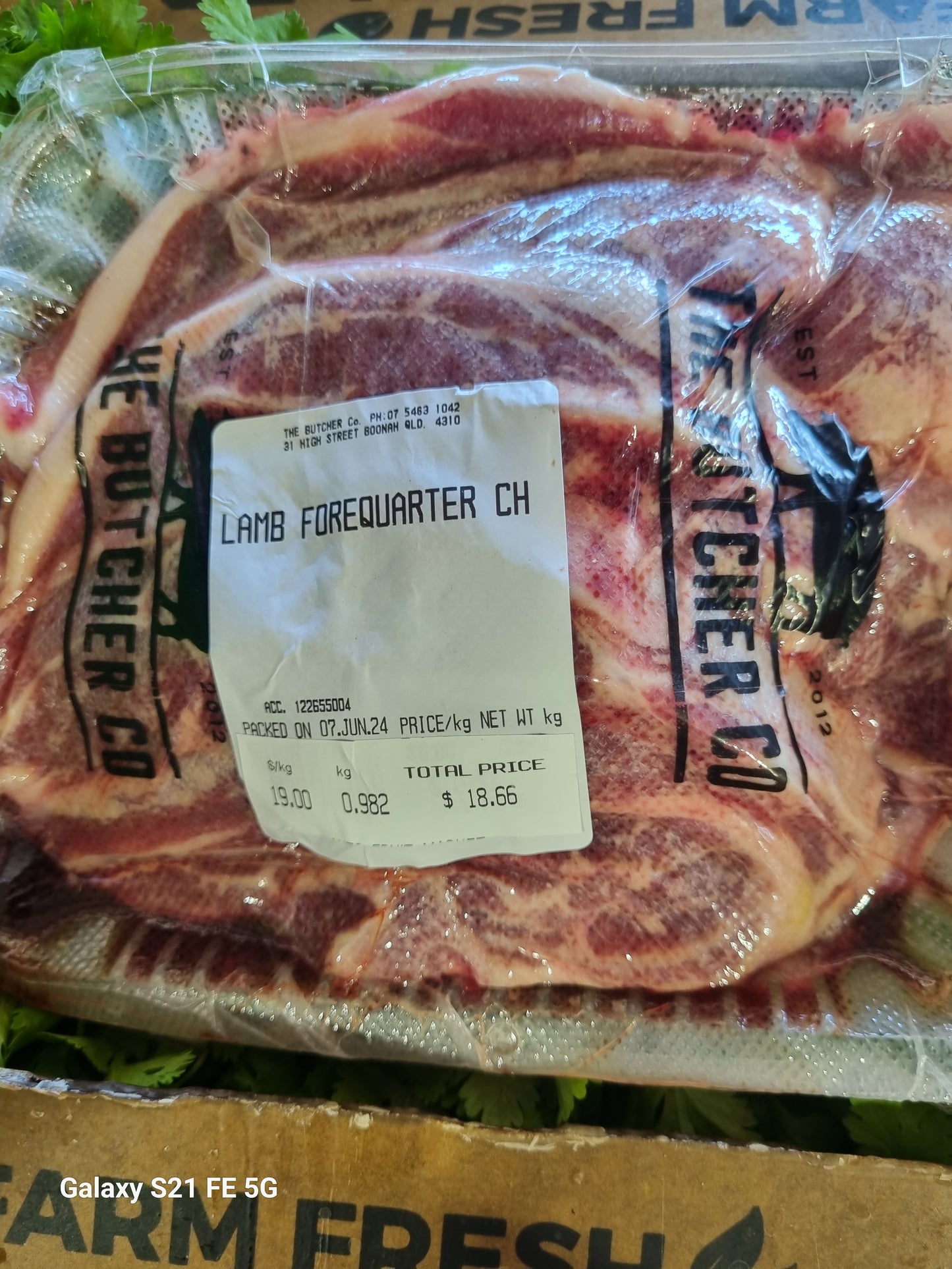 LAMB FOREQUARTER CHOPS