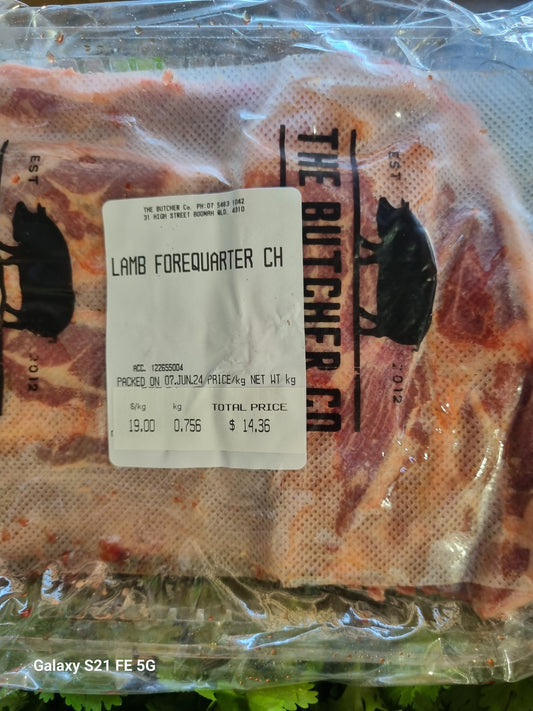 LAMB FOREQUARTER CHOPS