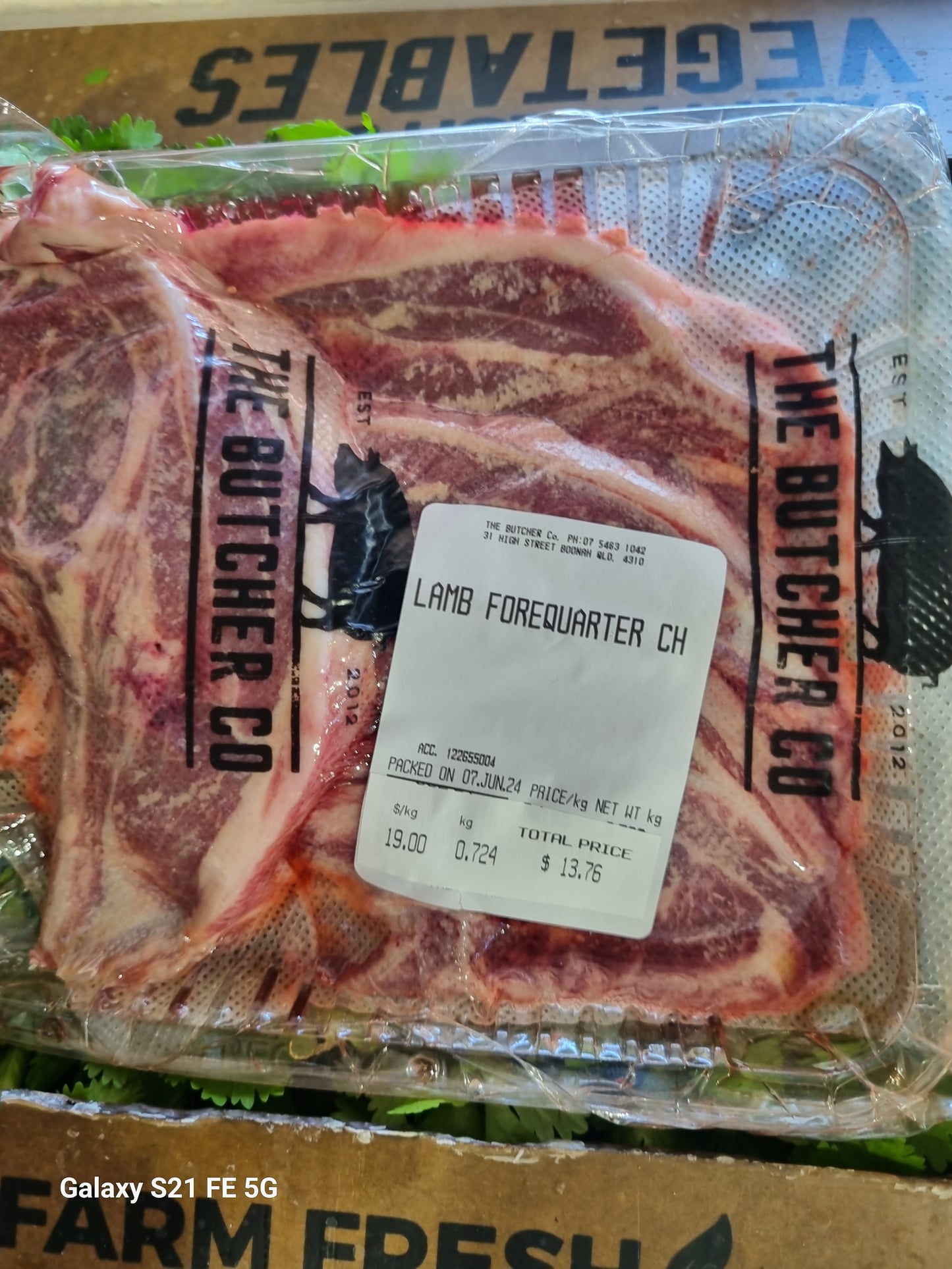 LAMB FOREQUARTER CHOPS