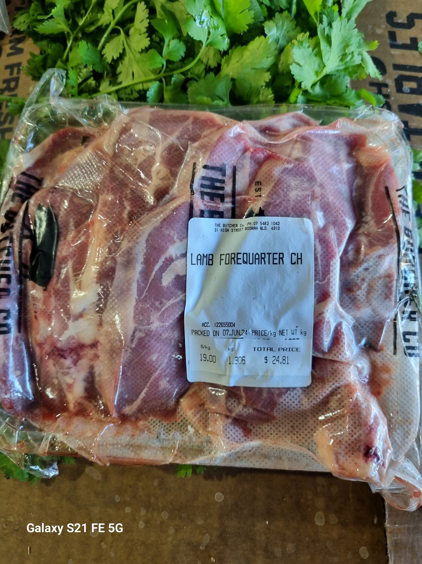 LAMB FOREQUARTER CHOPS