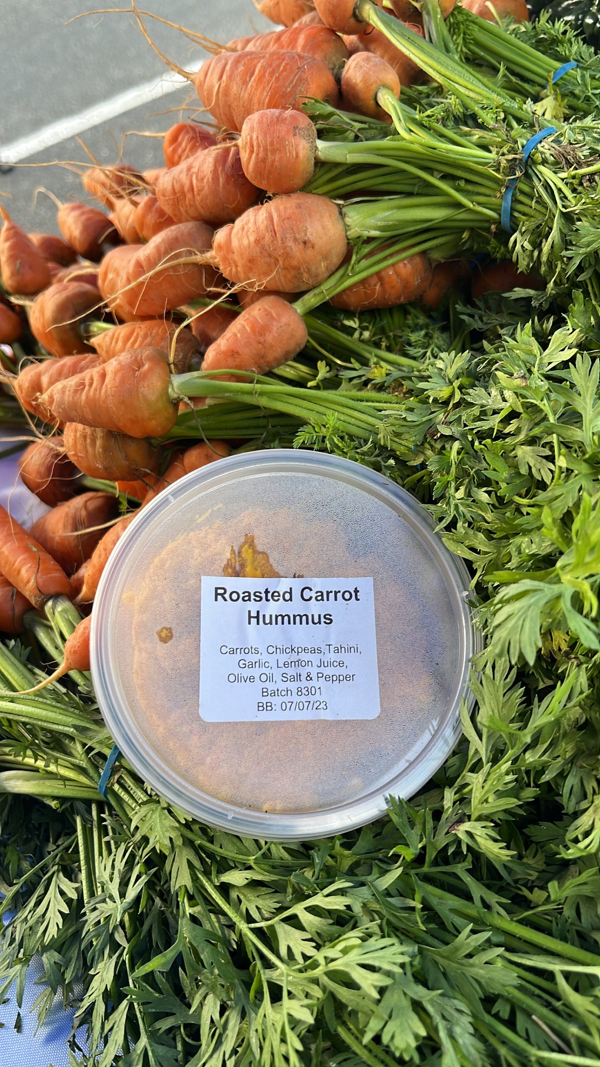 Roasted Carrot Hummus