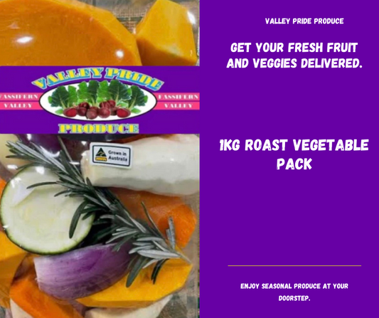 1kg Roast vegetable Pack